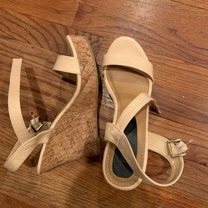 Pinkish cream wedges